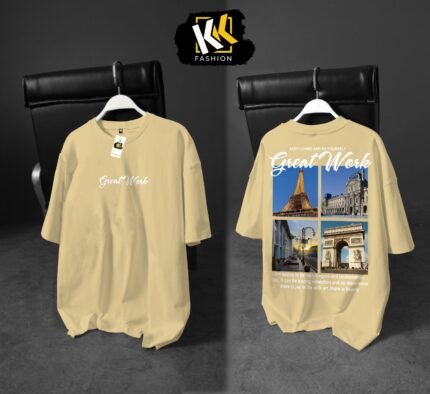 DROP SHOULDER. TSHIRT DTF PRINT